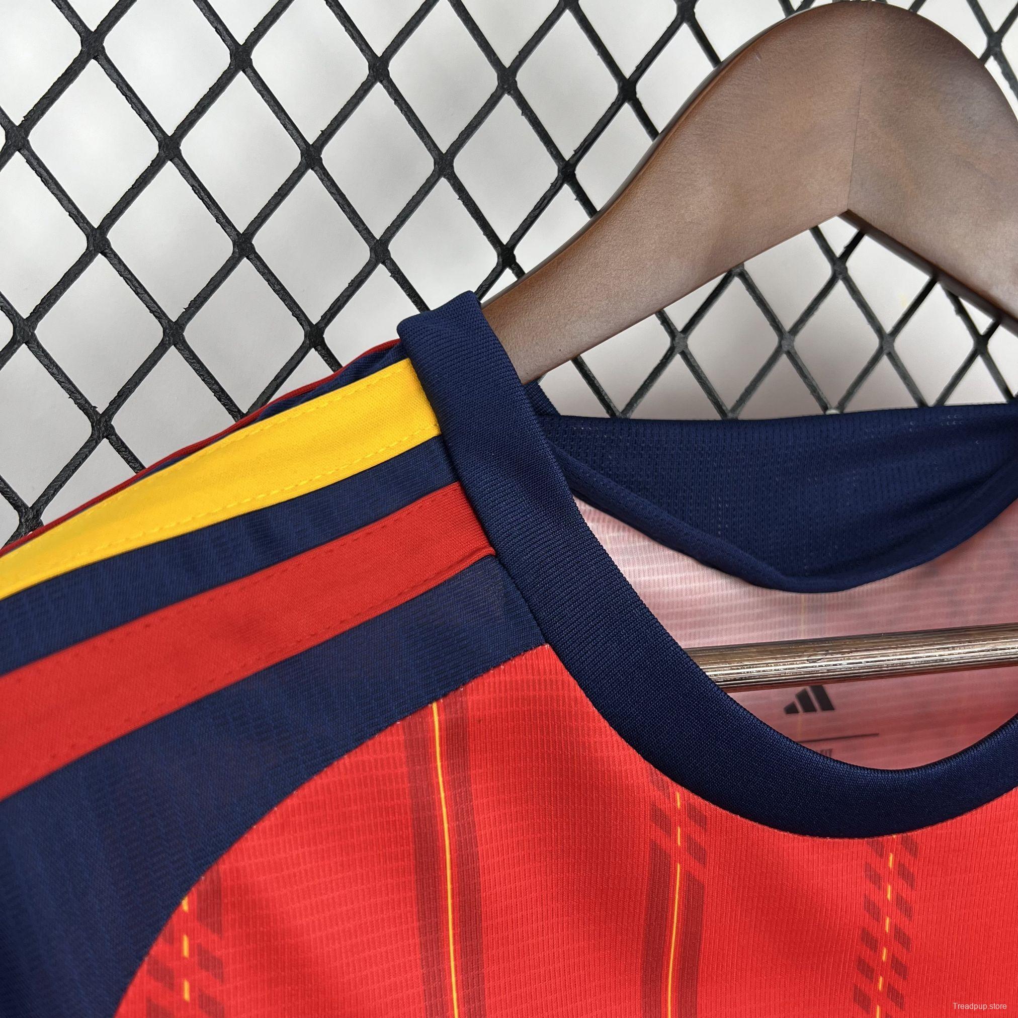 2026 Womens Spain World Cup Home Jersey