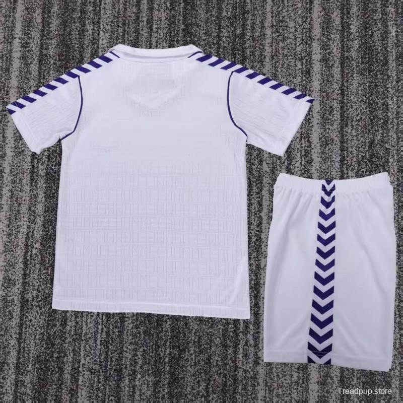 Retro Kids 88/90 Real Madrid Home Jersey