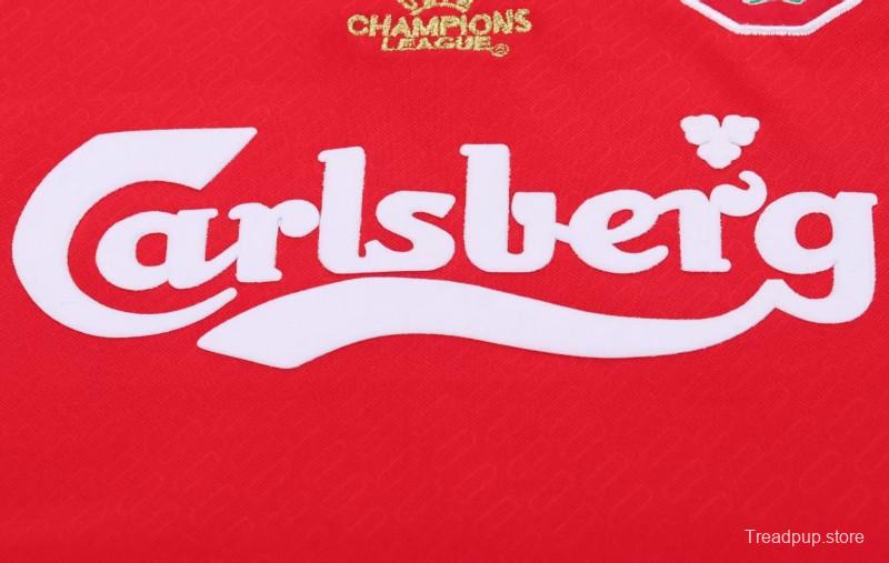 Retro Kids 04/05 Liverpool Home Jersey