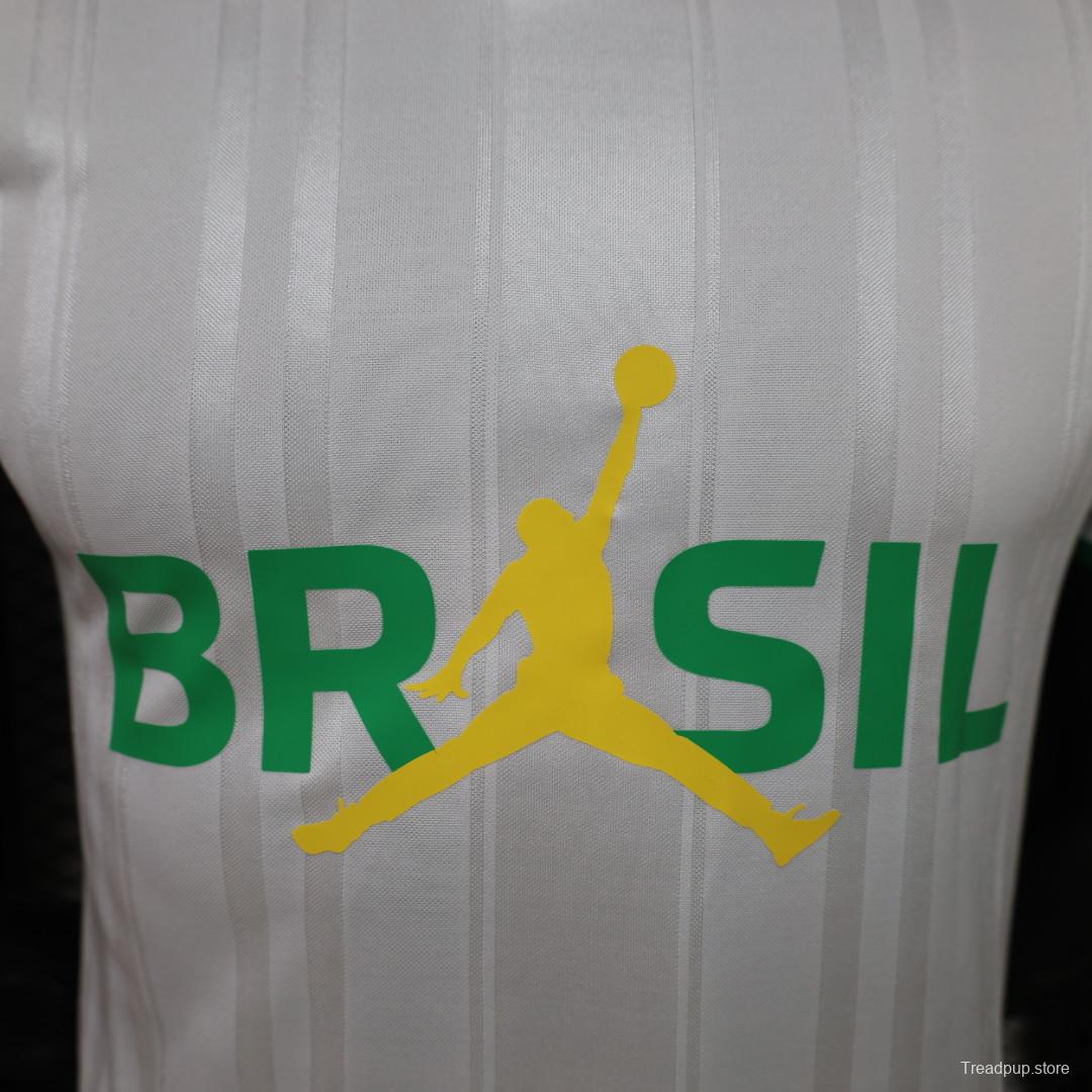 Player Version 26/27 Brazil × Jordan Brand White Special Edition Third Jersey
