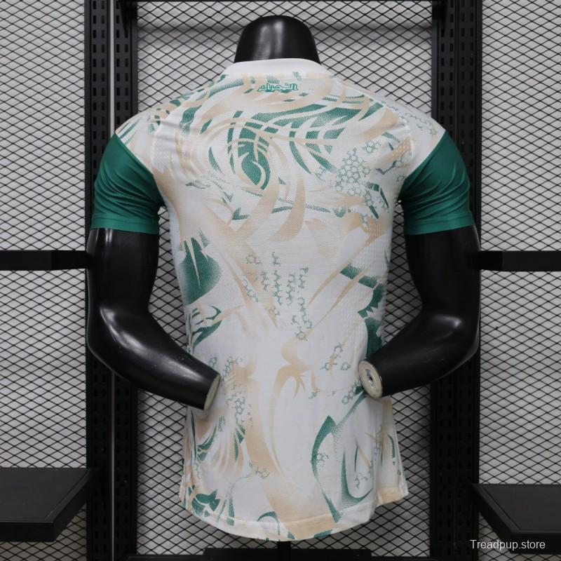 Player Version 26/27 Algeria White  Special Edition  Home Jersey