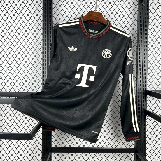 2025/26 Mens Bayern Munich Third Long Sleeve Jersey