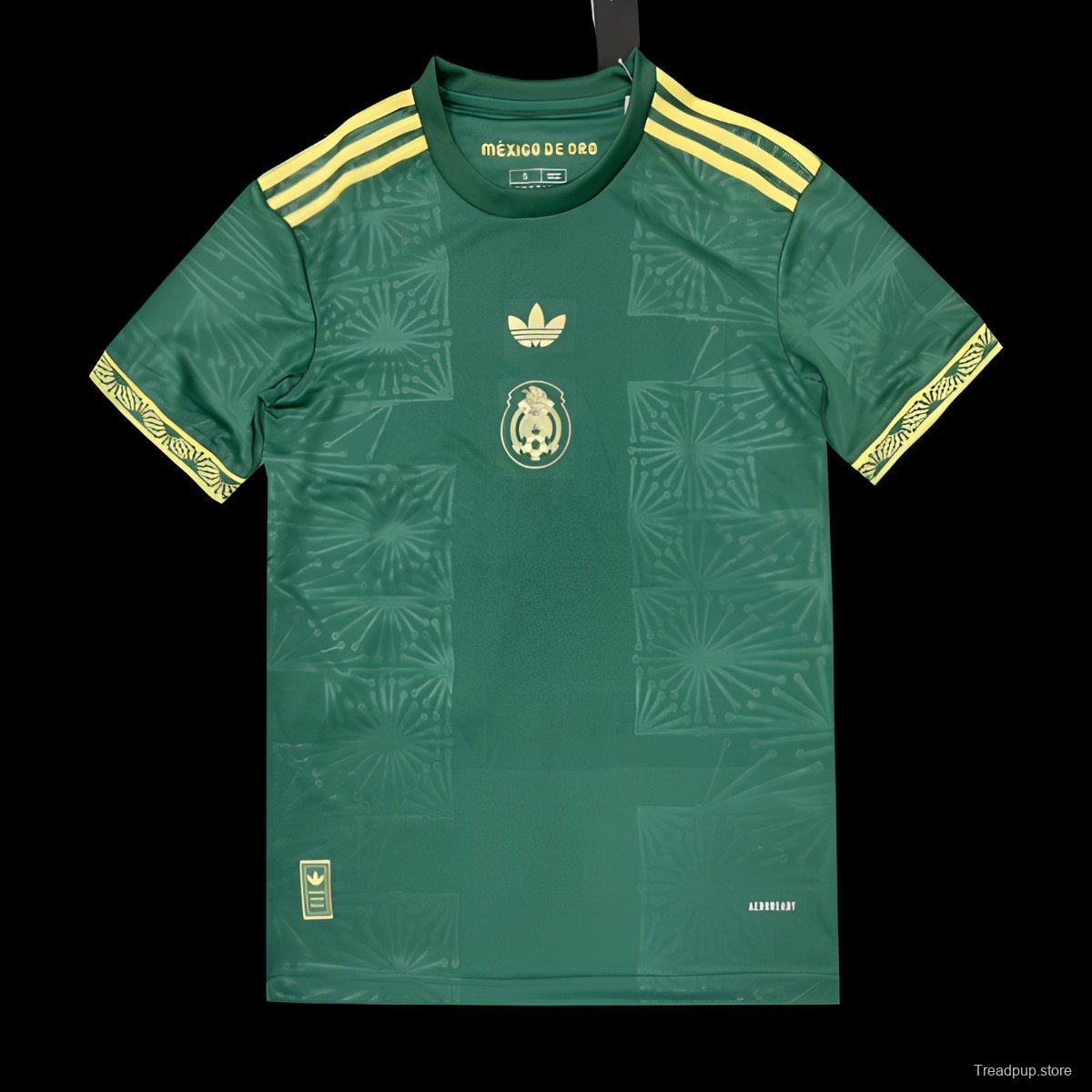 2025 Mexico Gold Cup Green Special Jersey