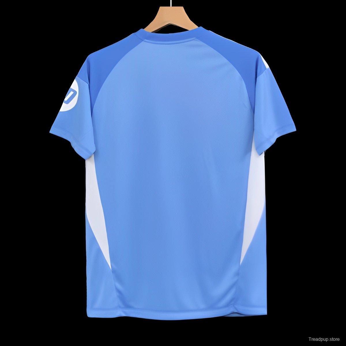 25/26 Real Madrid Blue Pre-Match Jersey