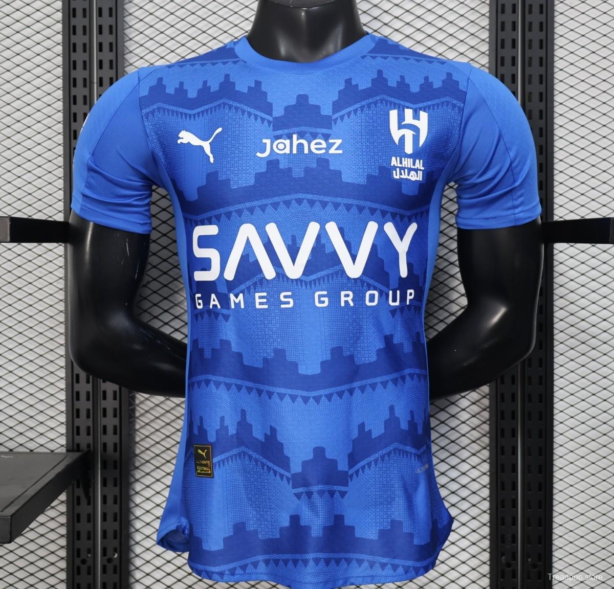 Player Version 25/26 Al Hilal Home Jersey