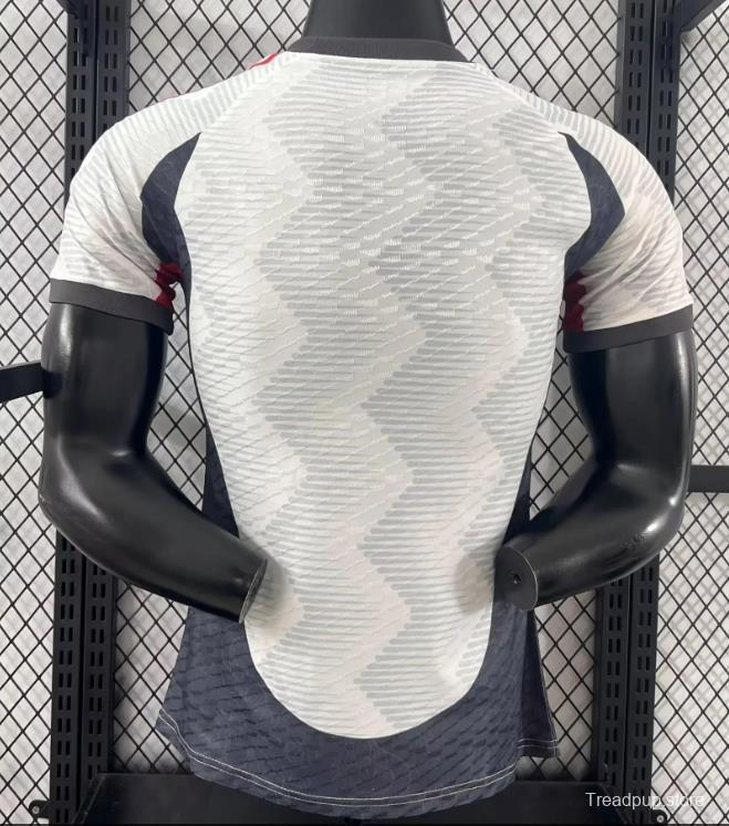 Player Version 2025 Mexico White with Aztec Warrior Jersey