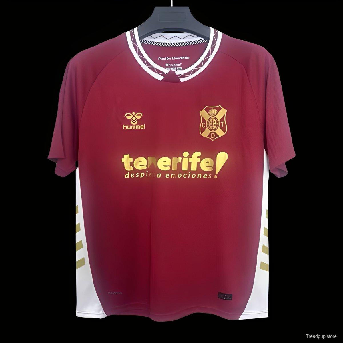 25/26 Tenerife Away Red Jersey