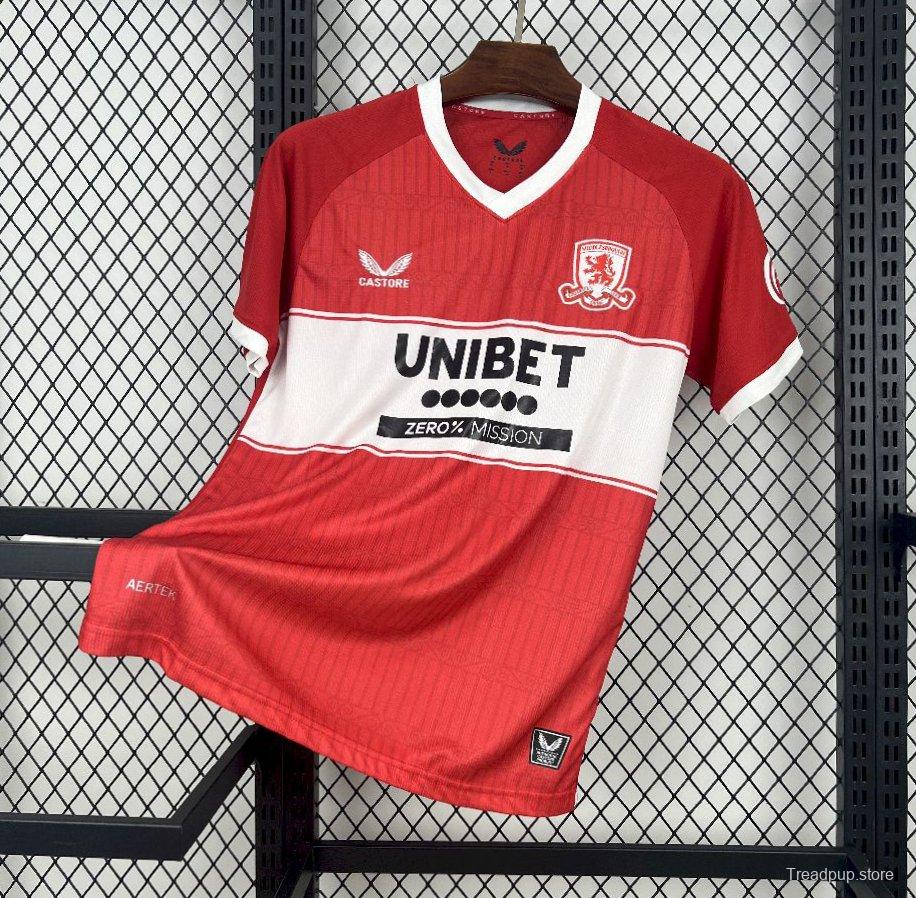 25/26 Middlesbrough Home Jersey