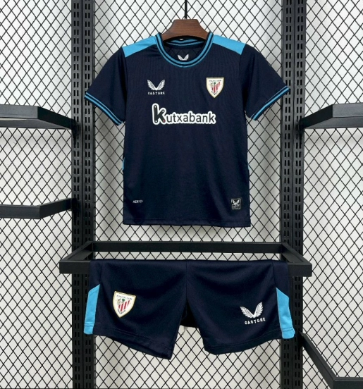 2025/26 Kids Athletic Bilbao Away Kit