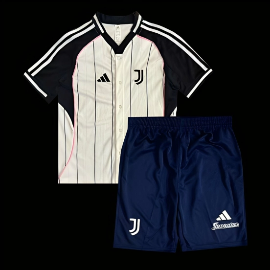 25/26 Kids Juventus US Pack Baseball Jersey