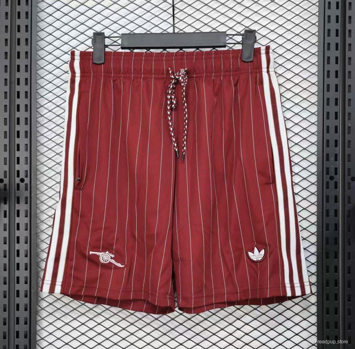 Player Version 25/26 Arsenal Wine Adidas Original Shorts