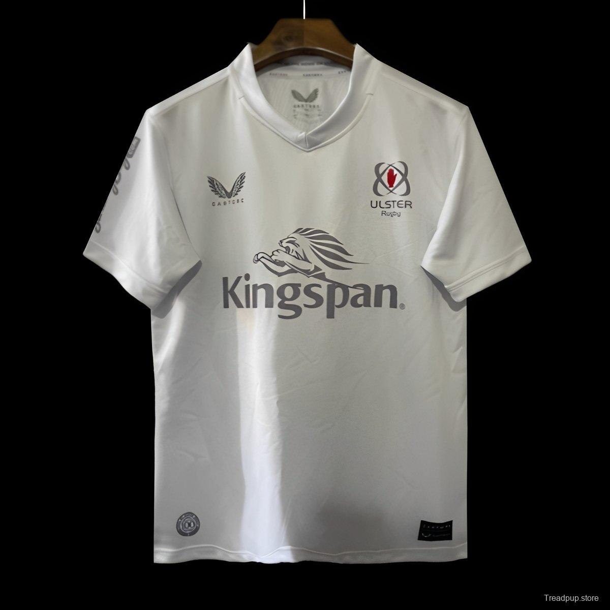 24/25 Ulster White with Silver Details Away Jersey