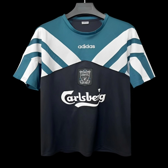 Retro 95/96 Liverpool Adidas Cotton Tee Jersey