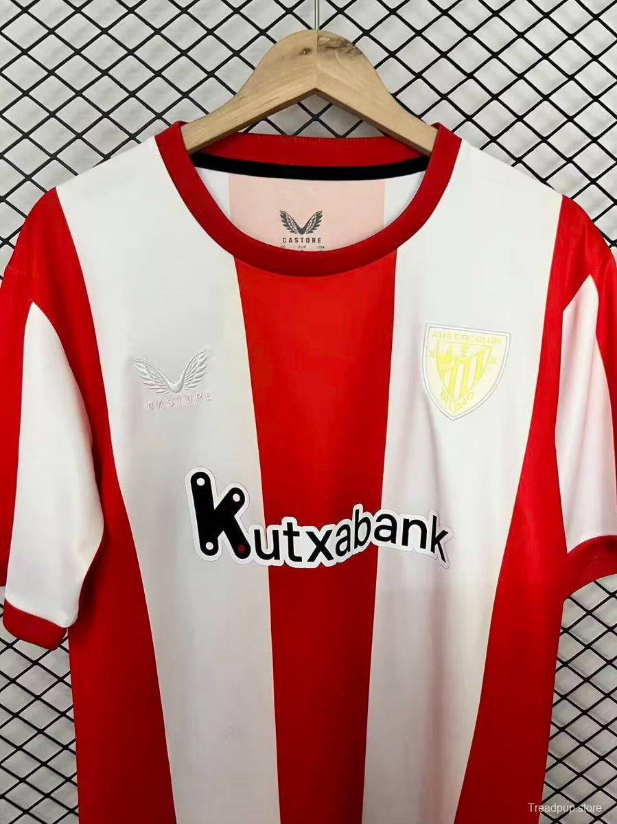 25/26 Athletic Club Bilbao Vintage Remake Home Jersey