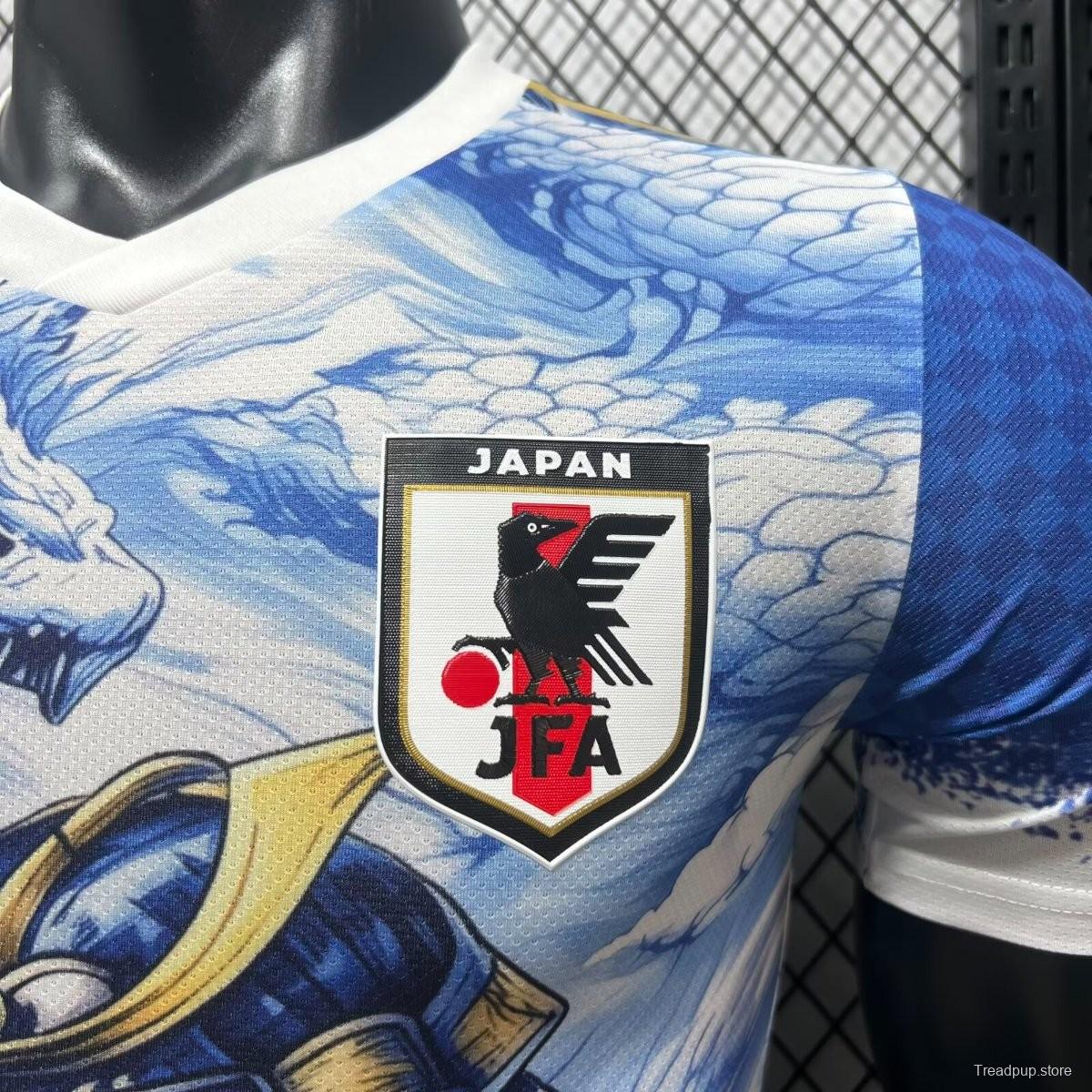 Player Version 2026 Japan Blue Samurai Dragon Special Edition Jersey