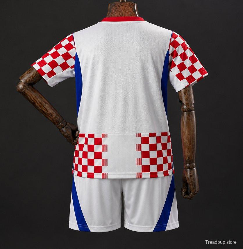 2026 Kids Croatia Home Jersey