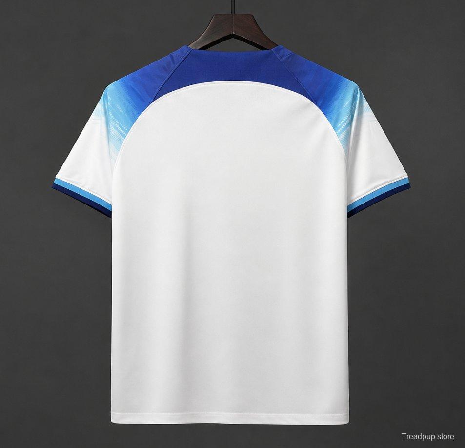 Retro 2022 England Home Soccer Jersey
