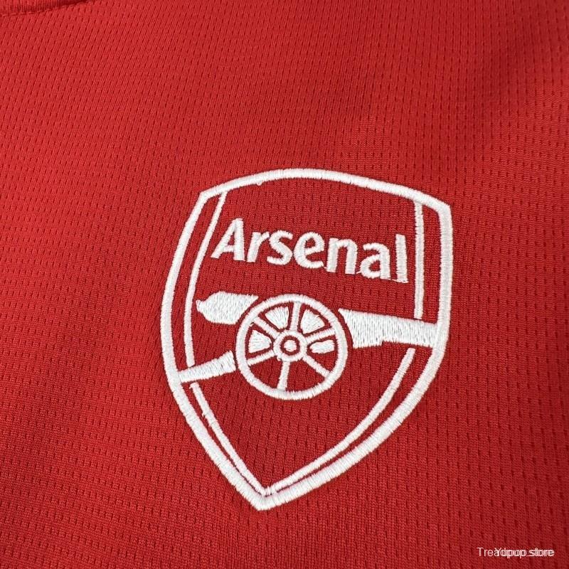 26/27 Arsenal Home Jersey With Champions Printing