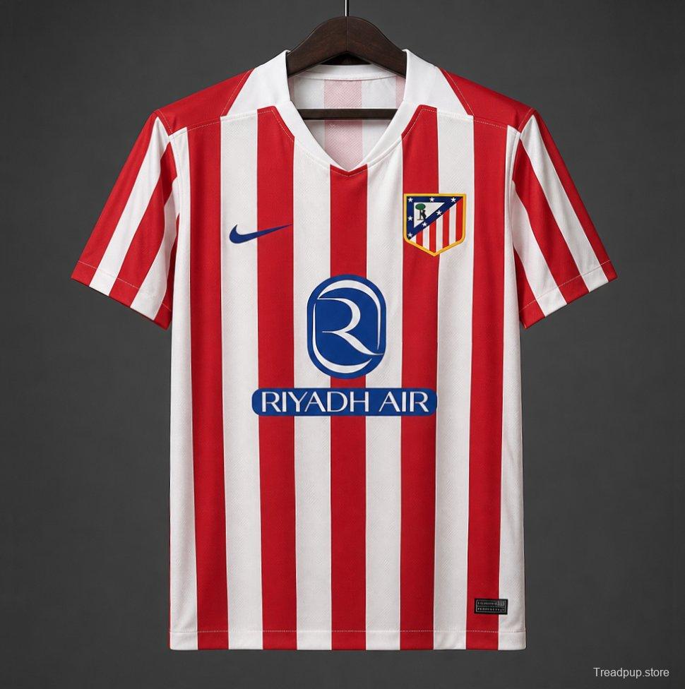 25/26 Atletico Madrid Home Jersey With Griezmann Special Printing