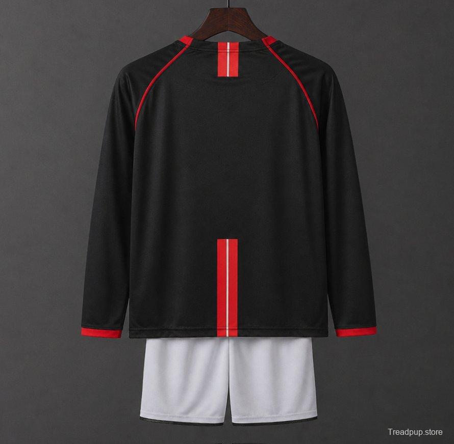 Retro Kids 07/08 Manchester United Away Long Sleeve Jersey