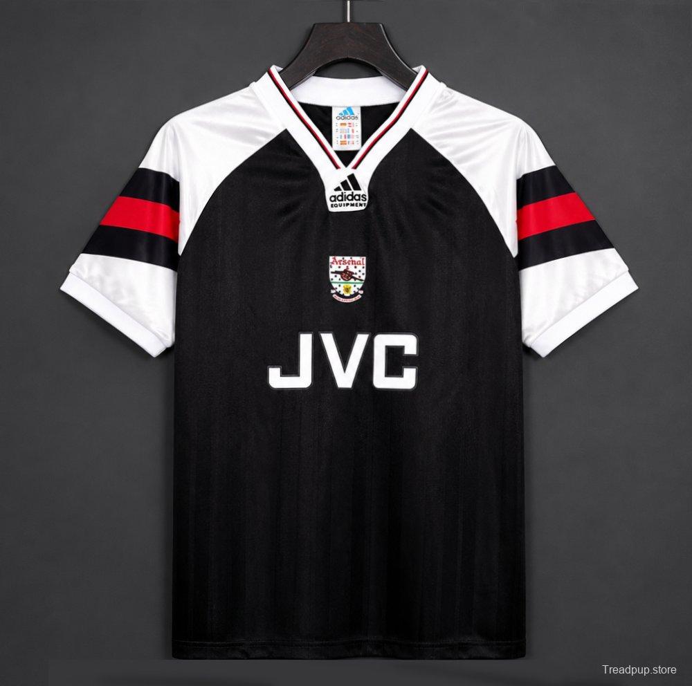 Retro 92/94 Arsenal Away Black Jersey